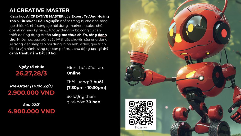 [vClass] AI Creative Master (Basic) - Thọ AI