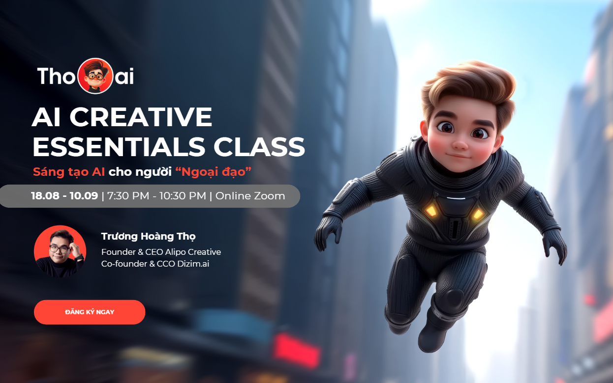 [Elearning] AI Creative Essentials 08 - Thọ AI